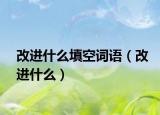 改进什么填空词语（改进什么）