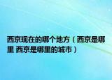 西京现在的哪个地方（西京是哪里 西京是哪里的城市）
