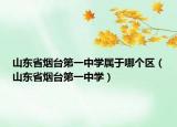 山东省烟台第一中学属于哪个区（山东省烟台第一中学）