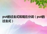 put的过去式和现在分词（put的过去式）