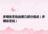 多媒体系统由哪几部分组成（多媒体系统）