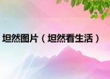 坦然图片（坦然看生活）
