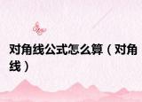对角线公式怎么算（对角线）