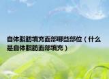 自体脂肪填充面部哪些部位（什么是自体脂肪面部填充）