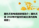 国色天香电视剧剧情简介（国色天香 2010年叶璇刘恺威主演内地电视剧）