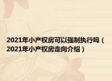 2021年小产权房可以强制执行吗（2021年小产权房走向介绍）