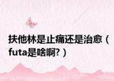 扶他林是止痛还是治愈（futa是啥啊?）