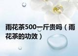 雨花茶500一斤贵吗（雨花茶的功效）