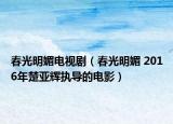 春光明媚电视剧（春光明媚 2016年楚亚辉执导的电影）