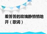 羞答答的玫瑰静悄悄地开（歌词）