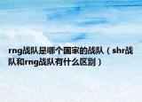 rng战队是哪个国家的战队（shr战队和rng战队有什么区别）