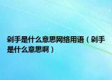 剁手是什么意思网络用语（剁手是什么意思啊）