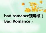 bad romance现场版（Bad Romance）