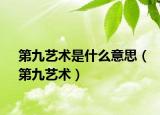 第九艺术是什么意思（第九艺术）