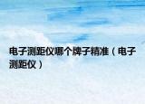 电子测距仪哪个牌子精准（电子测距仪）