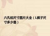 六孔枕尺寸图片大全（L裤子尺寸多少是）