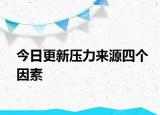 今日更新压力来源四个因素