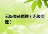 无级变速原理（无级变速）