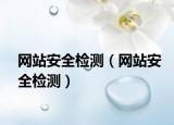网站安全检测（网站安全检测）