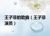 王子菲的歌曲（王子菲 演员）