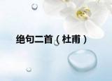 绝句二首（杜甫）