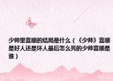 少帅里喜顺的结局是什么（《少帅》喜顺是好人还是坏人最后怎么死的少帅喜顺是谁）