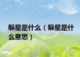 躲星是什么（躲星是什么意思）