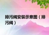 排污阀安装示意图（排污阀）