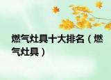 燃气灶具十大排名（燃气灶具）