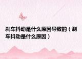 刹车抖动是什么原因导致的（刹车抖动是什么原因）
