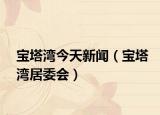 宝塔湾今天新闻（宝塔湾居委会）