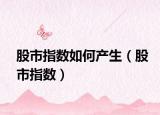 股市指数如何产生（股市指数）