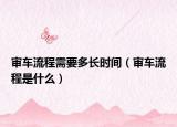 审车流程需要多长时间（审车流程是什么）
