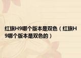 红旗H9哪个版本是双色（红旗H9哪个版本是双色的）
