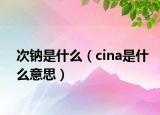 次钠是什么（cina是什么意思）