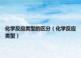化学反应类型的区分（化学反应类型）