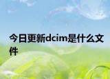 今日更新dcim是什么文件