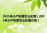 2021年小产权房怎么处理（2021年小产权房怎么处理介绍）