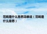 范畴是什么意思简单说（范畴是什么意思）