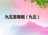 九五至尊烟（九五）