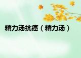 精力汤抗癌（精力汤）