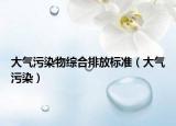 大气污染物综合排放标准（大气污染）