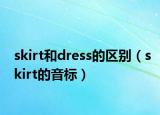 skirt和dress的区别（skirt的音标）
