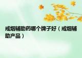 戒烟辅助药哪个牌子好（戒烟辅助产品）
