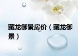 藏龙御景房价（藏龙御景）