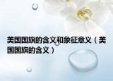 美国国旗的含义和象征意义（美国国旗的含义）