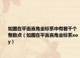 如图在平面直角坐标系中有若干个整数点（如图在平面直角坐标系xoy）