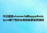 今日更新vivonex3s和oppofindx2pro哪个性价比高到底要如何选择