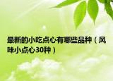 最新的小吃点心有哪些品种（风味小点心30种）
