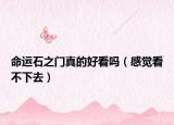命运石之门真的好看吗（感觉看不下去）